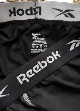 Спортивные мужские трусы боксерки reebok l2 фото