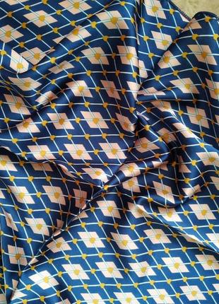 Косынка на шею голову платок бандана мышь под шелк повязка бант