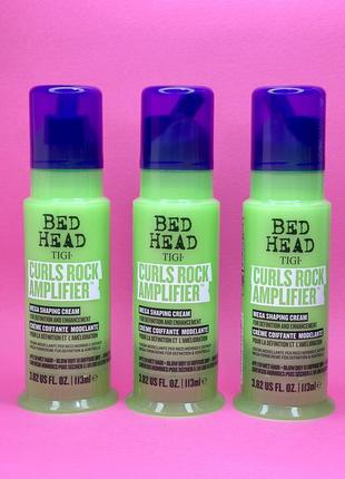 Крем для кучерявого волосся tigi bed head curls rock amplifier curly hair cream 113мл