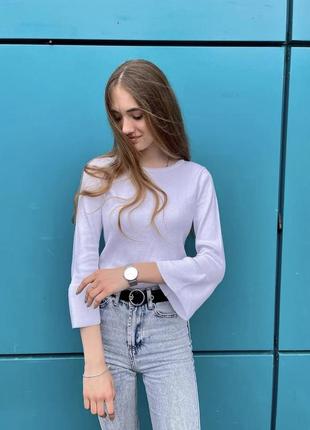Кофта з розширеним рукавом