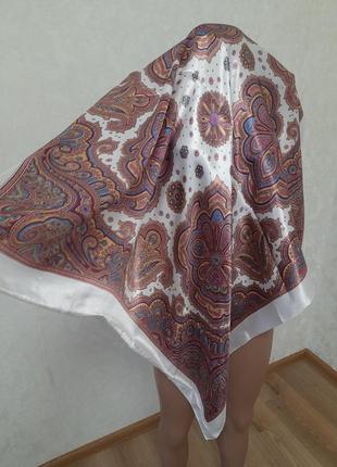 Ніжна велика  саржева хустка