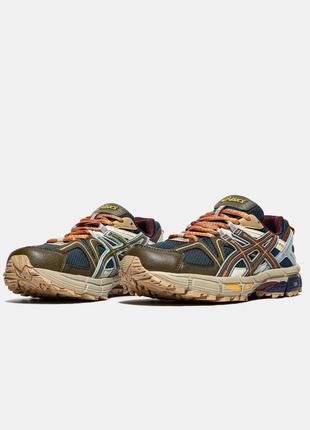 Asics gel kahana 8 beige blue3 фото