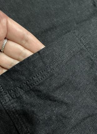Льняное платье черное сарафан лен вискоза next- 18/xl3 фото