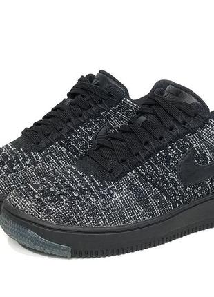 Женские кроссовки nike af1 flyknit low оригинал2 фото