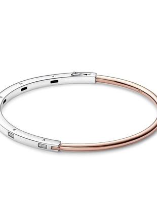Серебряный браслет серебро пандора pandora silver s925 ale с биркой и пломбой 925 проба сплав 14к