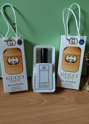 Супер стійкі жіночі парфуми духи gucci guilty pour femme (гуччі гілті пур фем)в подарунковій упаковці
