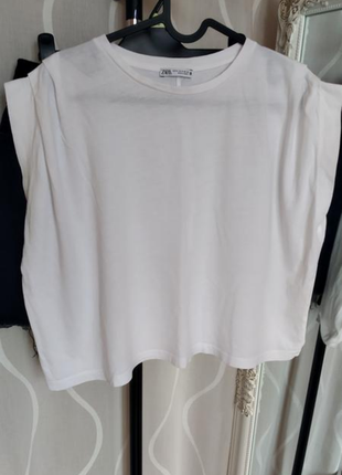 Zara футболка/ топ2 фото
