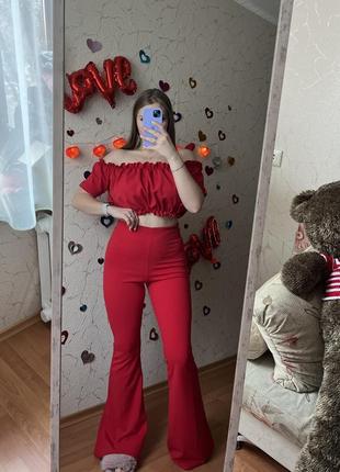 Крутые яркие брюки, брюки