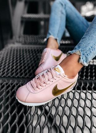 Nike cortez pink, жіночі кросівки найк кортез, кросівки жіночі найк кортез4 фото