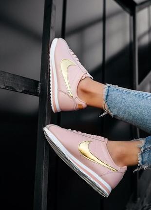 Nike cortez pink, жіночі кросівки найк кортез, кросівки жіночі найк кортез6 фото