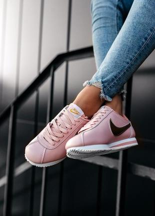 Nike cortez pink, жіночі кросівки найк кортез, кросівки жіночі найк кортез8 фото