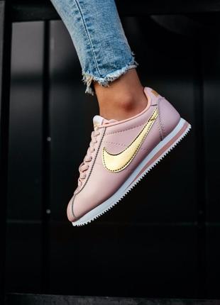 Nike cortez pink, жіночі кросівки найк кортез, кросівки жіночі найк кортез9 фото