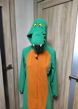 Слип пижама кигуруми крокодил дракон3 фото