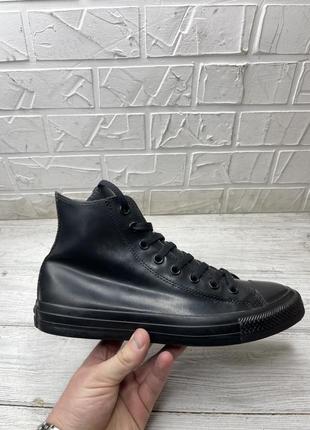 Кеды converse черные резиновые waterproof  diesel camper