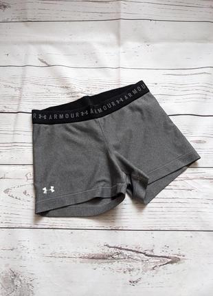 Серые плотные велосипедки от under armour