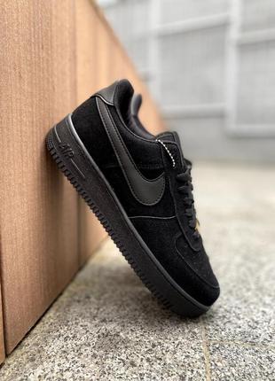 Кроссовки мужские на весну nike air force black