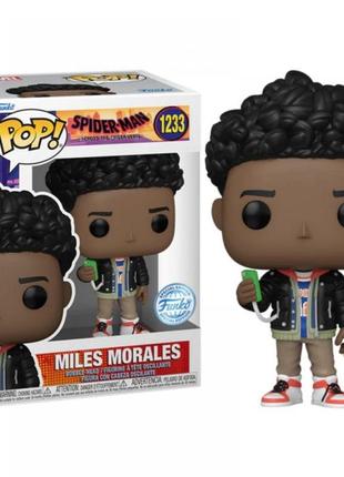 Фигурка фанко поп человек паук - майлз моралес [funko pop 1224 spiderman across the spiderverse-miles morales]