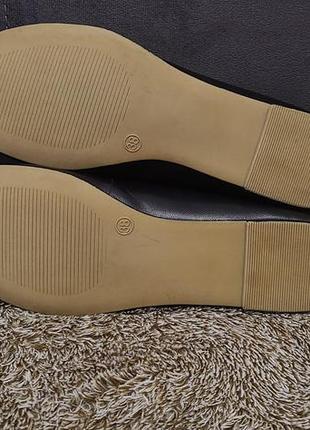 Легкие женские кожаные мокасины от британского бренда 5th avenua8 фото