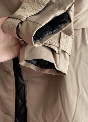 Стильна куртка плащ6 фото