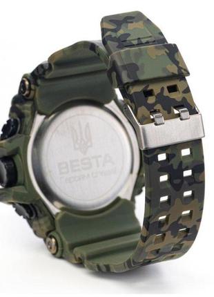 Мужские наручные тактические часы besta lion (камуфляж)8 фото