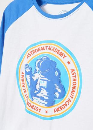 Пижамный комплект для мальчика с 3d мотивом "космонавт"3 фото