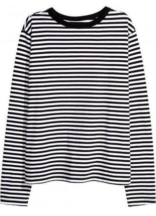 Полосатый лонгслив h&m y2k,ghotic,ghoul,alt,opium