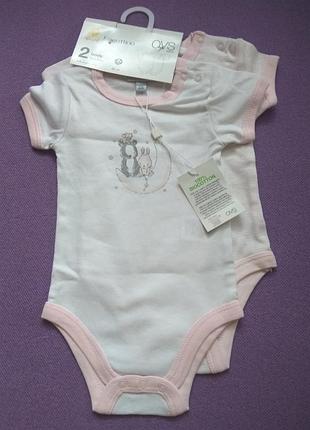 Боди бодики боді 62р ovs италия для девочки дівчинки