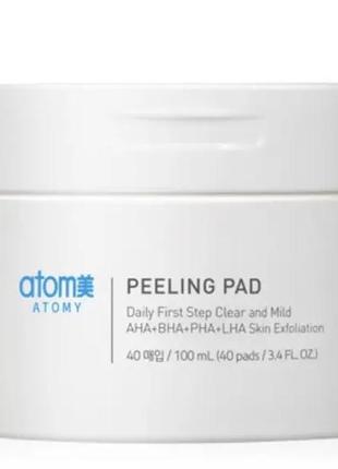 Atomy peeling pag подушечки для пілінгу обличчя1 фото