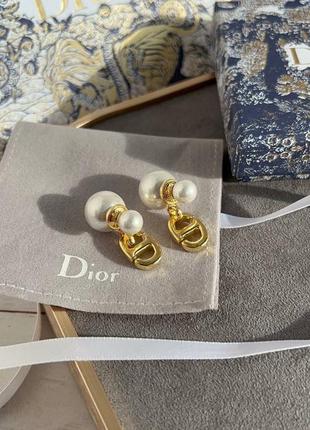 Серьги в стиле dior