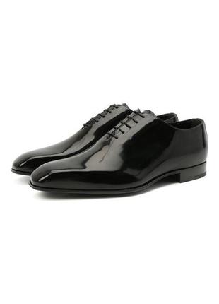 Туфли лакированные ermenegildo zegna couture