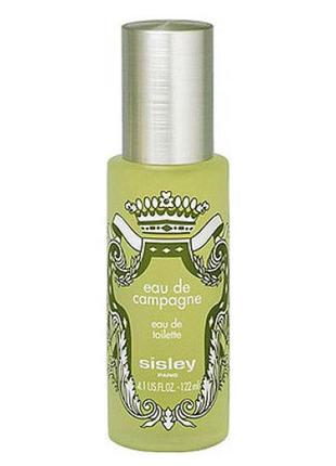 Sisley eau de campagne edt цветочные, шипровые остаток 75 мл (флакон 122 мл)