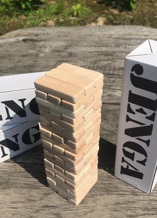 Настольная игра jenga (дженга, джанга, башня)5 фото