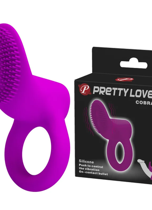 Виброкольцо pretty love cobra 3