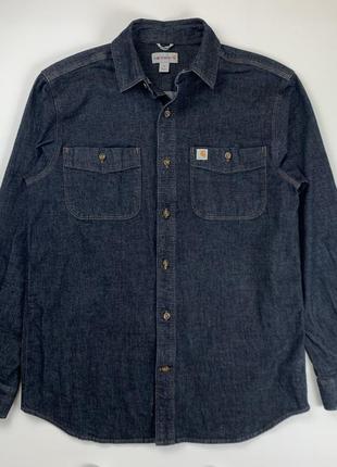 Carhartt workwear denim shirt джинсова сорочка