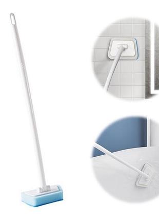 Универсальная щетка для уборки multifunctional cleaning brush blue