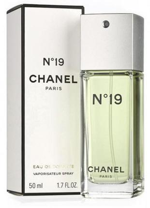 Chanel n19 edt зелені, квіткові 100 мл оригінал