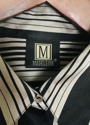 Розкішна шовкова блузка/ сорочка madeleine2 фото