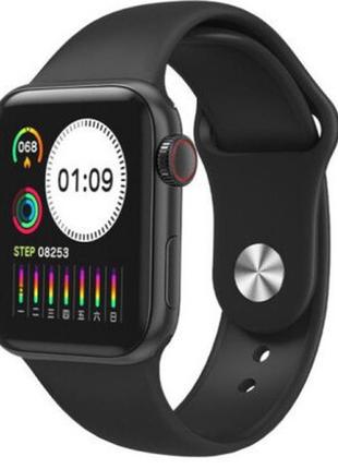 Смарт годинник браслет t500 smart watch apple t-500 фітнес трекер опт7 фото