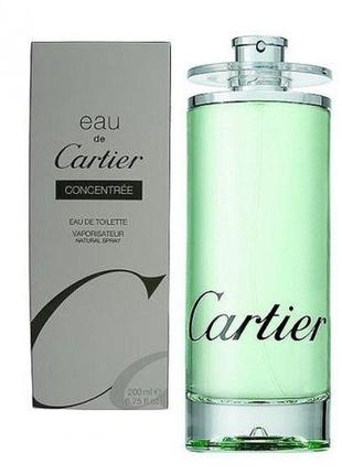 Cartier eau de cartier concentree фужерные, цитрусовые 80 мл (флакон 200 мл) оригинал1 фото