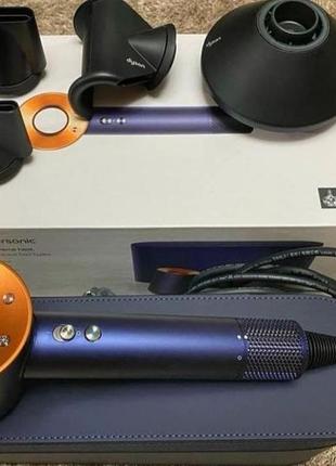 Фен dyson original supersonic hd07 special gift edition prussian blue/rich copper5 фото