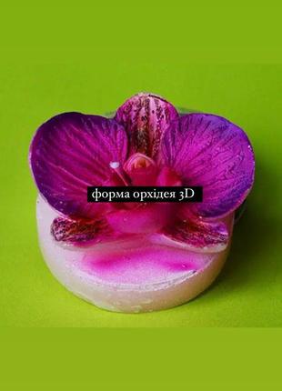 ✨ силіконова форма орхідея 3d ✨1 фото