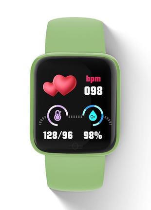 Смарт-часы smart watch y68s шагомер подсчет калорий цветной экран pink3 фото