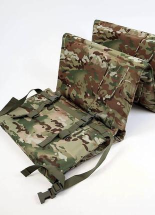 Каремат розкладний з кріпленням на пояс 6 секцій товщина 2 см мультикам, краща якість, original