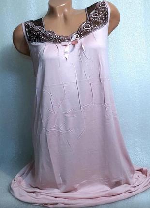 48-58 р. жіноча нічна сорочка рубашка ночнушка великий розмір5 фото