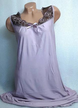 48-58 р. жіноча нічна сорочка рубашка ночнушка великий розмір3 фото