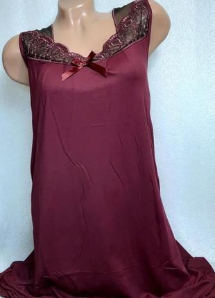 48-58 р. жіноча нічна сорочка рубашка ночнушка великий розмір2 фото