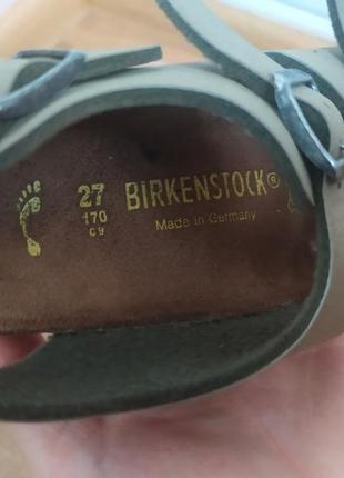 Сандалии босоножки birkenstock 27р/17см4 фото