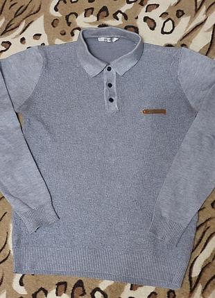 Мужской свитер -поло