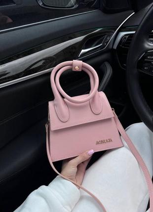 Женская сумка jacquemus lux pink