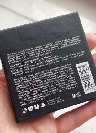 Huda beauty палетка теней obsessions palette mauve